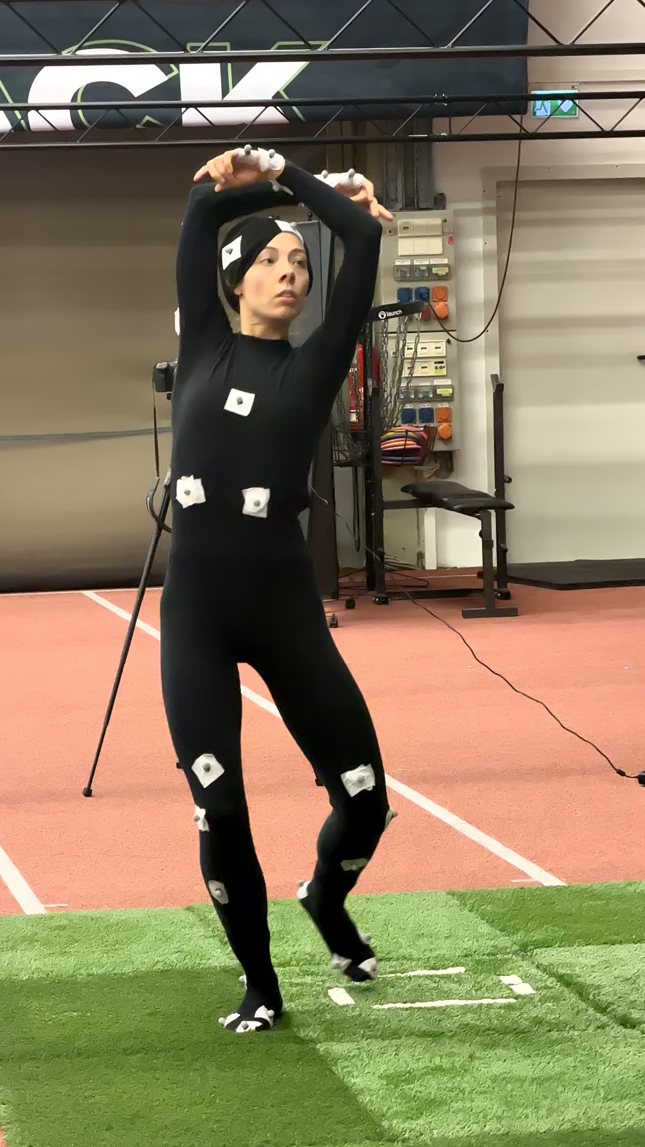 Sonosphere — Motion Capture Session mit Saskia Hamala, AMLO Offenburg